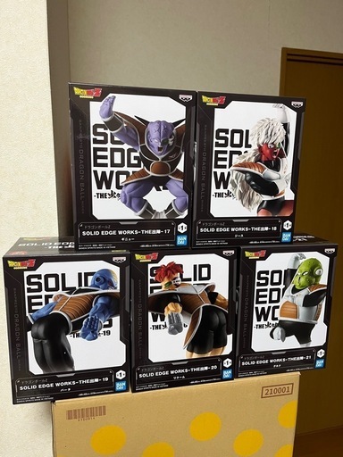 ドラゴンボールZ 出陣 ギニュー特戦隊 フィギュア 5種