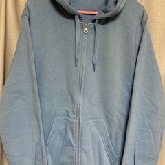GU．ジップアップパーカー．メンズL
