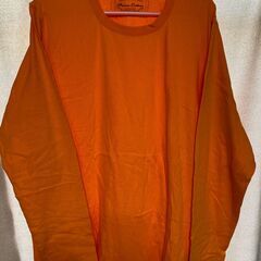 柔らかいコットン長袖Ｔシャツ　メンズ