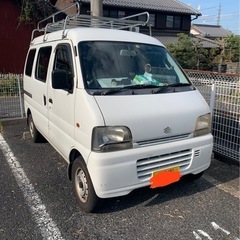 キャリア付き DA62V エブリィ マニュアル 軽バン 車検なし