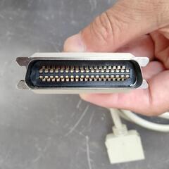 PC9821 プリンターケーブル　未使用品とオマケ1本の２本セットの画像