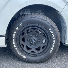215/65R16C オープンカントリーRT & ハイエース用アルミホイルの画像