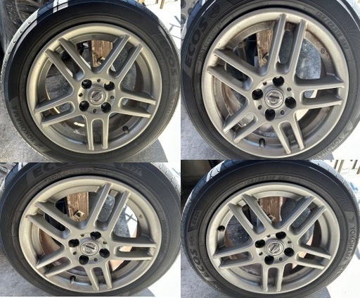 日産純正　タイヤホイール４本セット