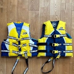 【未使用品】子供用ライフジャケット2着セット