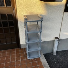 0円シューズラック5段