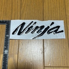 ninja ステッカー　3D 各色の画像