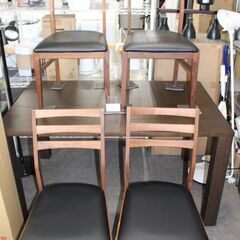 ★特別価格 美品 最終大幅値下げ！★ダイニングテーブルチェア5点...