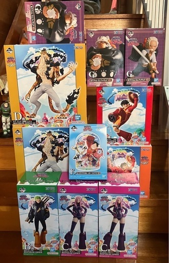 一番くじ　ワンピース　上位賞　セミコンプ