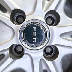 冬用タイヤ4本（TOYOTAポルテ用）の画像