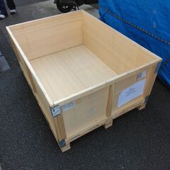 大型木箱　パレットボックス　無料でお譲りします　