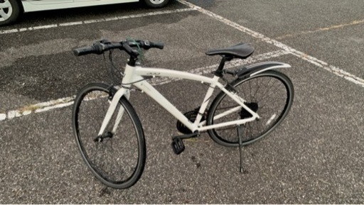 ☆ジモティ割あり☆ 自転車一般 27インチ シルバー クリーニング済み