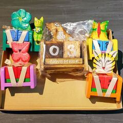 【値下げしました】ブサカワ木製カレンダー