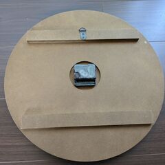 確約のため募集終了【取りに来ていただける方限定】直径40cm木目調のオシャレな壁掛け時計の画像