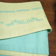 浴衣と帯の画像