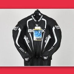 【未使用】ALL BLACK BERIK 2PIECE RACINGSUITS つなぎの画像