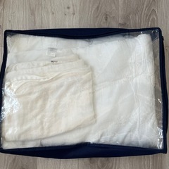 美品　ベビー敷ふとん掛ふとん8点セット　綿100%の画像