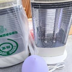 ハロゲンヒーター2台と加湿器1台の画像