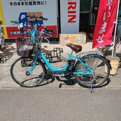 YAMAHA★電動アシスト自転車★PAS Natura・24インチ、水色・ターコイズブルー、電動自転車【浜村鹿野温泉ICから3分 買取本舗 宮本リサイクル 営業時間9～19時 定休日水曜のみ←連絡できませんm(_ _)m】の画像