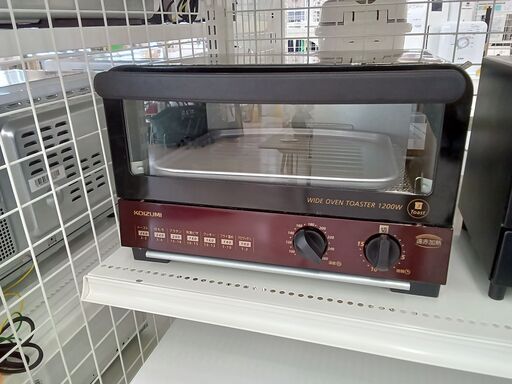 ★ジモティ割あり★ KOIZUMI オーブントースター KOS-1215  21年製 動作確認／クリーニング済み TC4345