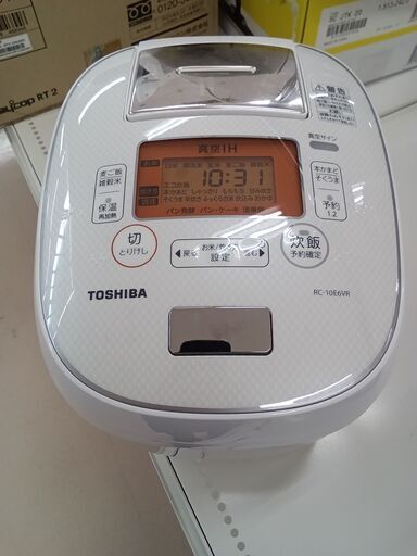 ★ジモティ割あり★ TOSHIBA 炊飯器 RC-10E6VR 5合 18年製 動作確認／クリーニング済み TC4348
