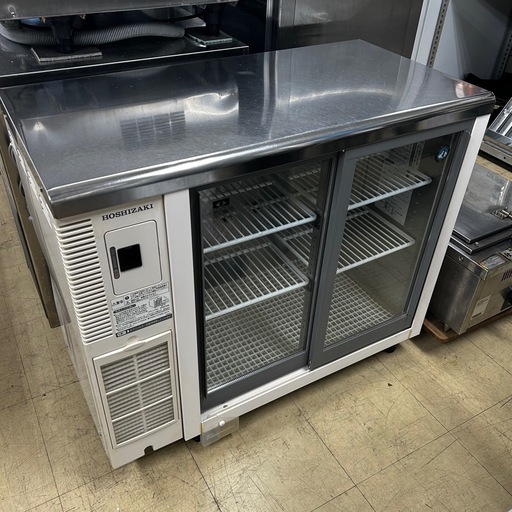 ホシザキ業務用台下冷蔵ショーケース　900×450×800