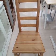 ★ジモティ割あり★ IKEA 木製チェア ベージュ W44.4×...