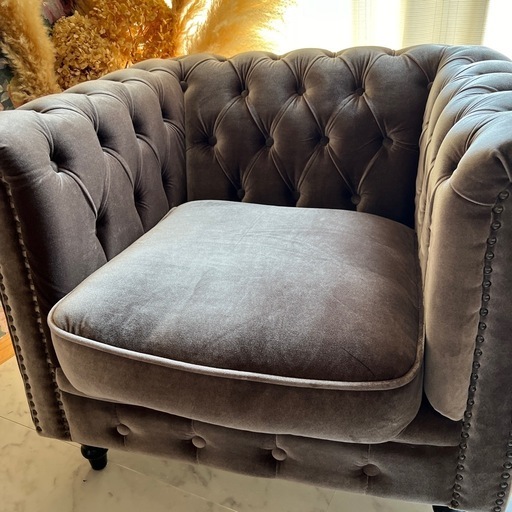 1人がけ高級ソファー