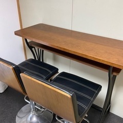 カウンターテーブル&椅子　セット