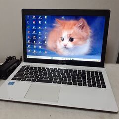 【15インチで見やすく作業が楽】core i5　8GB　SSD（256）　Microsoft office2021　カメラ　Wi-Fi　マルチ　テンキー　Windows11　ASUSの画像