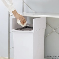 【美品】ダストボックス 45L ダークグレーの画像
