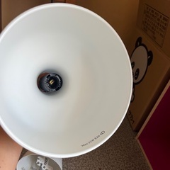IKEA/アンティーク調照明傘／ホワイトの画像
