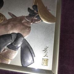 【彫金】【伝統工芸】【美術】【アート】【壁掛】【インテリア】の画像