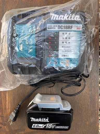 美品　マキタ純正バッテリー&充電器