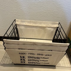 カゴ3点セット　※
汚れ有り
