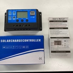 ソーラーチャージャーコントローラー 12V / 24V（自動識別）
