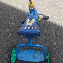 熊さんのかわいい三輪車 の画像