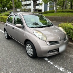 マーチ！車検7年10月！走行2.7万キロ！ナビ、地デジ！
