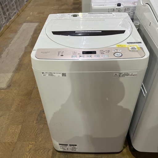 A-206 特価❗️SHARP 6kg洗濯機❗️2019年製