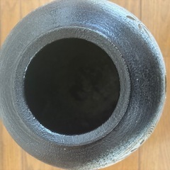 信楽焼　花瓶の画像