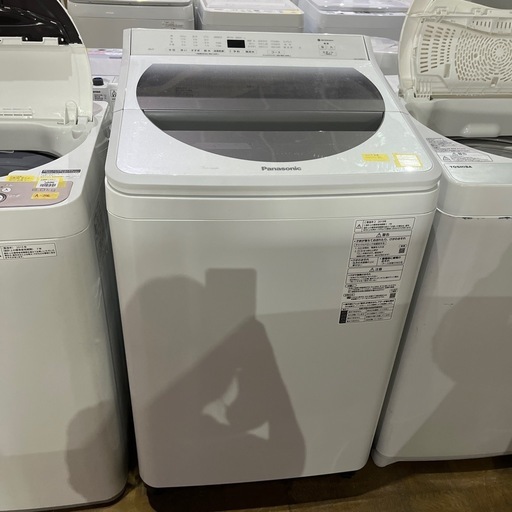 A-208 Panasonic 8kg洗濯機❗️2019年製