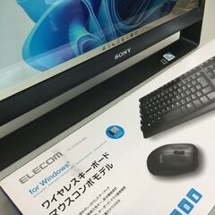 😸【最新Win11】SONY デスクトップPC 『超高速・新品SSD搭載』Win11 最新office2021付属 管理No14の画像