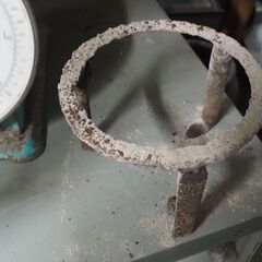 五徳，火鉢、アンティーク、１８ｘ１８ｘ１２の画像