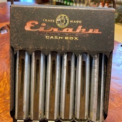 昭和レトロ古い 釣銭機 硬貨 コインカウンター キャッシュボック...