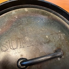 ユニフレーム　ダッチオーブン　10インチの画像