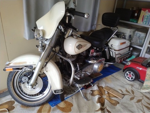 激レア　限定500台　ハーレー　FLHX 室内保管