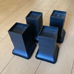 テーブル脚継ぎ　４個セット　H17cmの画像