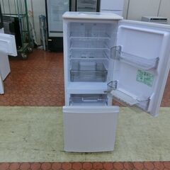 ID 202573　冷蔵庫２ドア　146L　三菱　２０２２年　MR-P15H-W MITSUBISHI 冷蔵庫 2ドア/右開き/146L/マットチャコール ☆大型