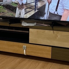 大型テレビ可　テレビ台　