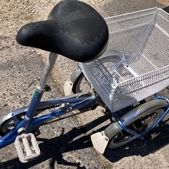 593、ブリヂストンワゴン三輪自転車の画像