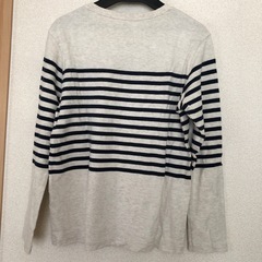 ボーダーカットソーの画像